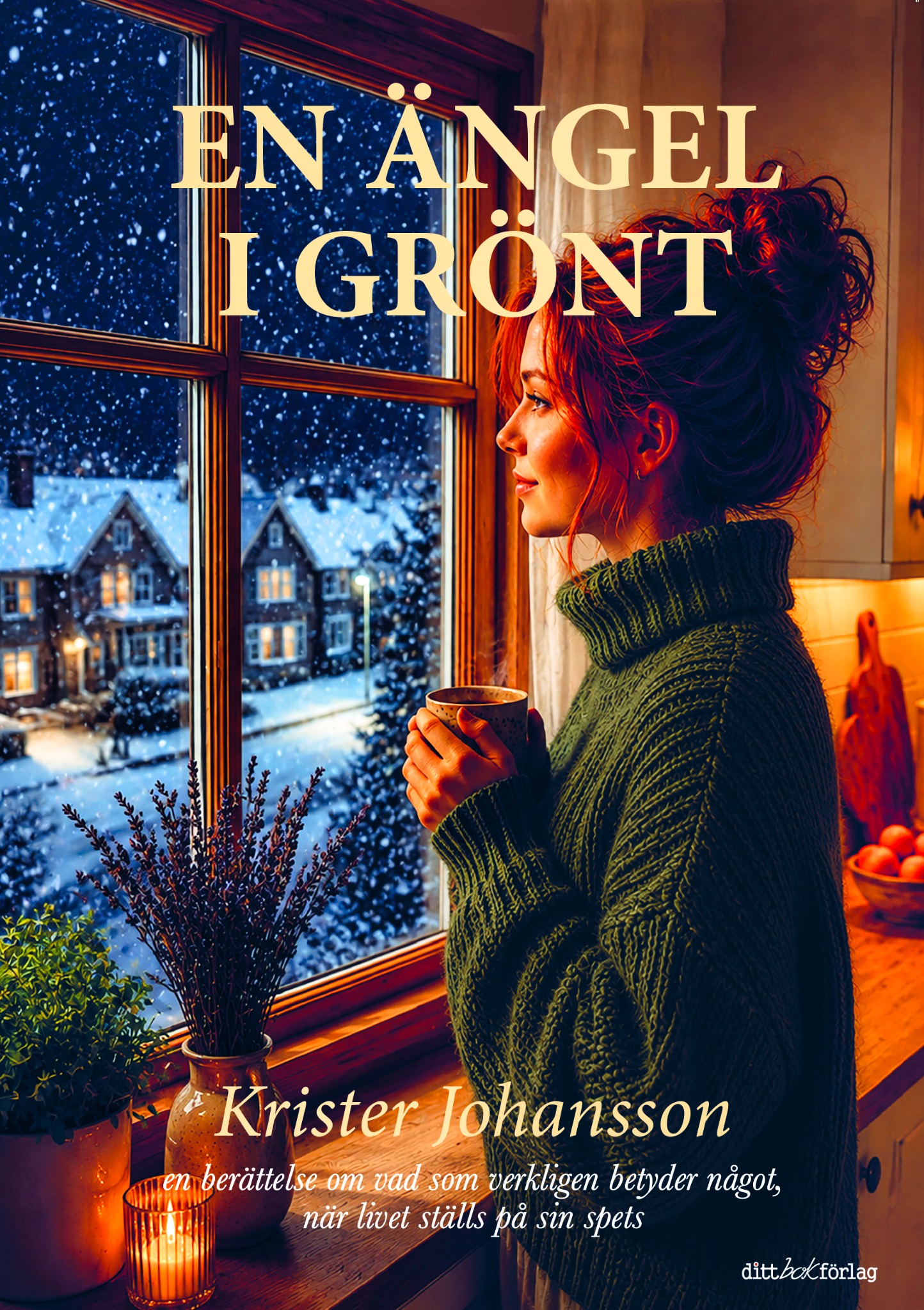 Bokomslaget till En ängel i grönt